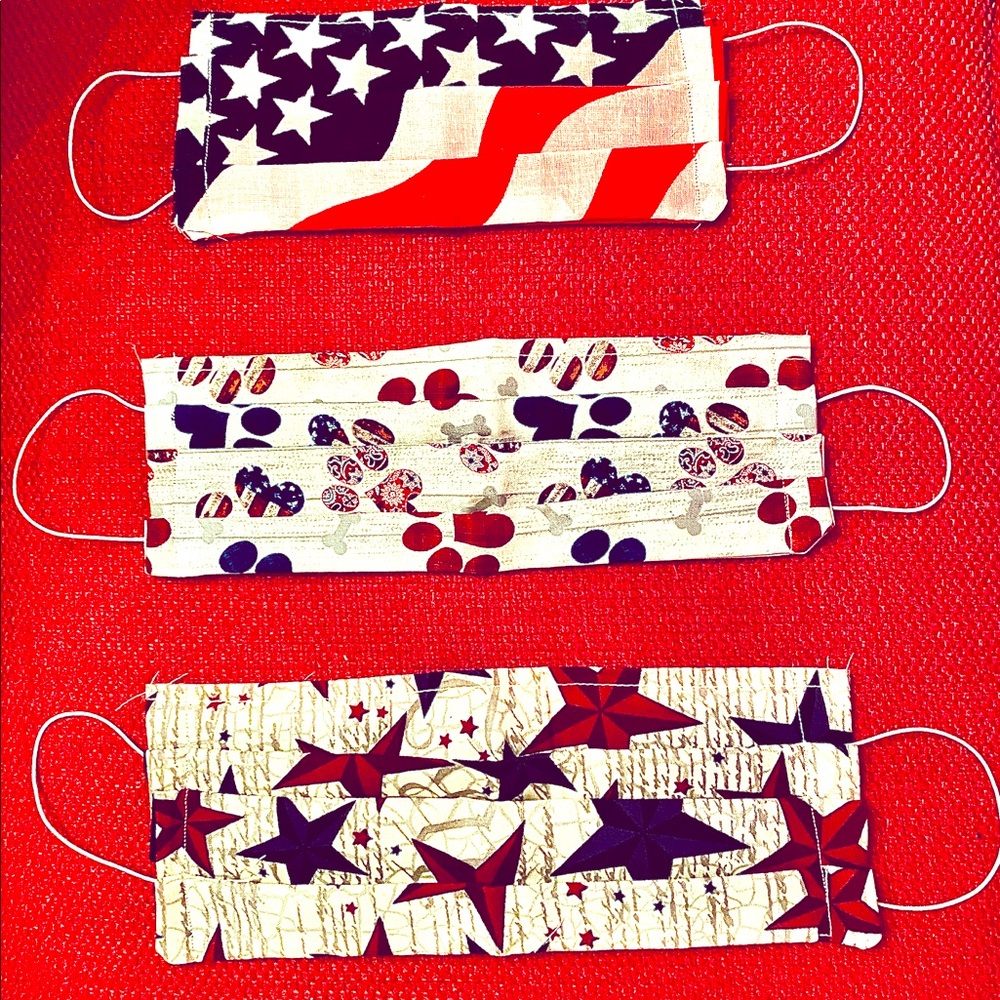 Home sewn masks